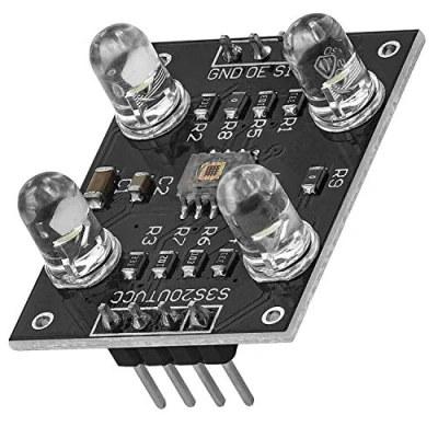 Image of AZDelivery TCS230 TCS3200 Colour Recognition Color Detector Sensor Module DC 3V 5V compatible with Arduino Including E Book!