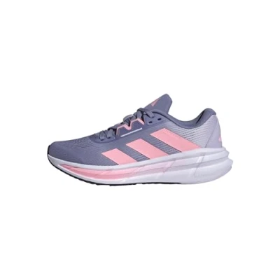Image of adidas Performance Questar Stabilty running shoes, Women&#039;s, Size: 4.5, silver violet pink spark dawn Textile/synthetics