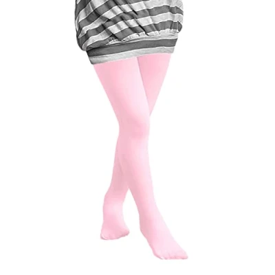 Image of Lady Sofia Girls Semi Opaque Tights 40 Denier Kids Fashion (1 2 Years, Pink)