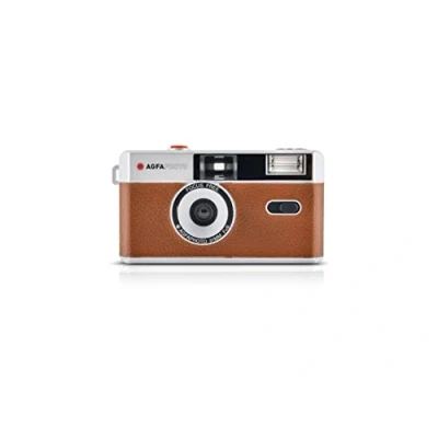 Image of Agfa AG603002 35mm analge photo Camera Brown