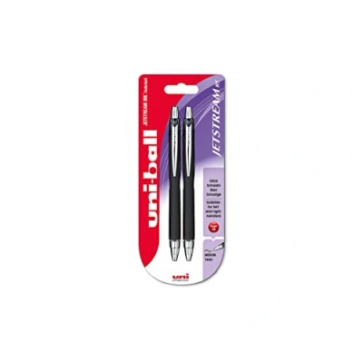 Image of uni ball Jetstream RT SXN 210 Rollerball Pens Black, Pack of 2
