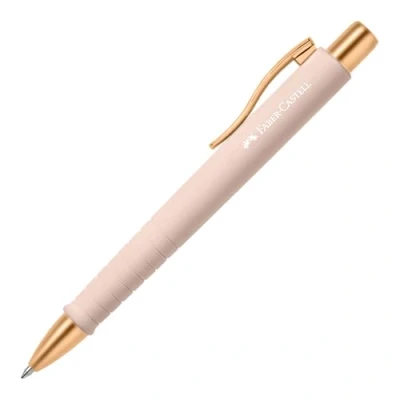 Image of Faber Castell 241187 Set of 5 Urban Poly Ball Pens Pale Pink