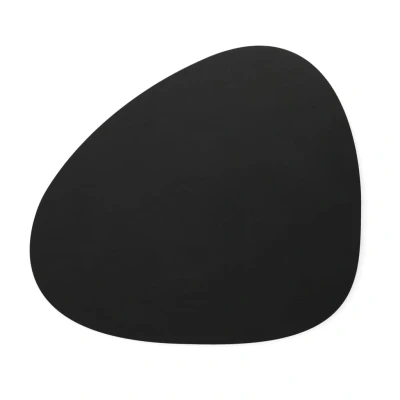 Image of LIND DNA Placemat Nupo Leather Black 44 x 37 cm