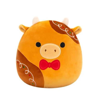 Image of Squishmallows Original 7.5 Inch Jericho the Gingerbread Cow