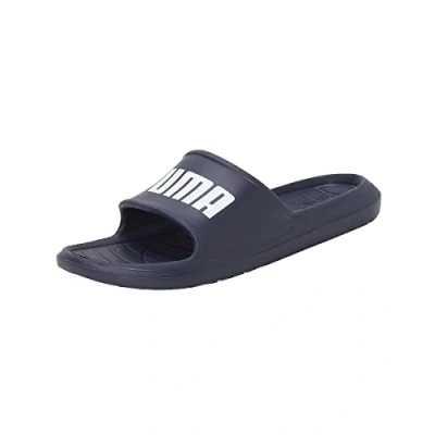 Image of Puma Unisex Adults Divecat V2 Lite Slide Sandals, Peacoat White, 4 UK