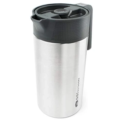 Image of GSI Outdoors Glacier Stainless Coffee maker,Silver