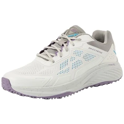 Image of Skechers Men&#039;s Bounder RSE Trainers, Gray Duraleather/Mesh/Multi Trim, 6 UK