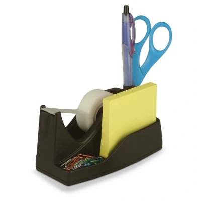Image of Officemate DeLuxe Tape Dispenser with 3 Extra Storage Compartments