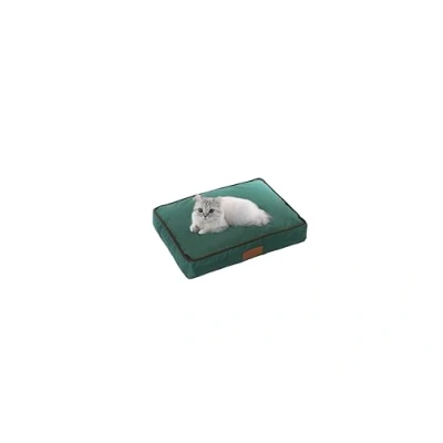 Image of Ellie Bo Medium Dog Bed for 30 inch Cage/Crate Green Waterproof