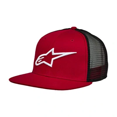 Image of Alpinestars Men&#039;s Corp Trucker Baseball Cap, Red