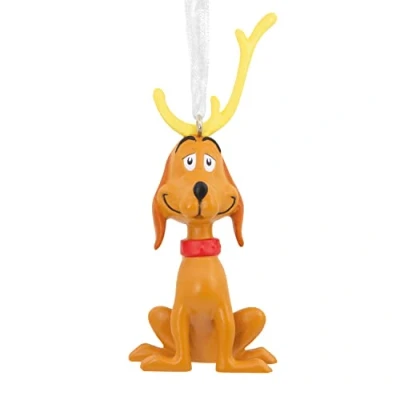 Image of Hallmark Dr. Seuss How the Grinch Stole Christmas! Max Christmas Ornament