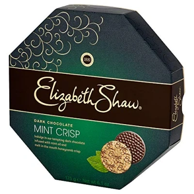Image of Elizabeth Shaw Dark Mint Crisp Chocolate, Rich and Luxurious Honeycomb Chocolate with Mint, Great Taste &amp; Quality, After Dinner Treat