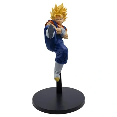 Image of BANPRESTO BP88599P Vegito Action Figure, Super Saiyan, Vs Majin Buuu, Gohan Absorbed, Dragon Ball Z, Match Makers, 11 cm, Multi Colour