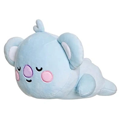 Image of AURORA 61442, BT21 Official Merchandise, KOYA Baby Mini Pillow Cushion, Soft Toy, Pink, Blue