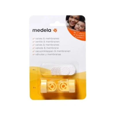 Image of Medela Pack 2 Valvulas / 6 Membranas