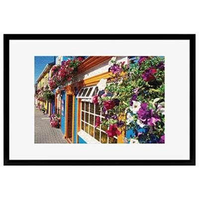 Image of MCS 65745 Frame for Puzzles Sized, Black, Picture, 20 x 30 in or Smaller