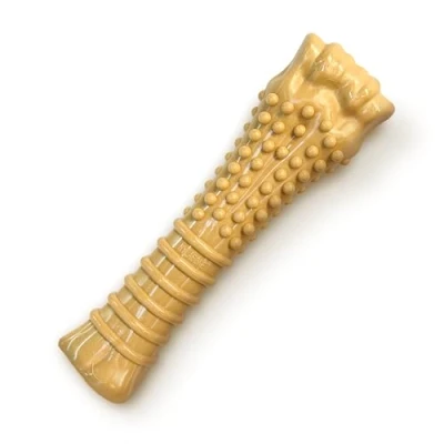 Image of Nylabone Dura chew Extreme Tough Dog Toy Bone, Allergen Free Peanut Butter Flavour, XL, for Dogs Over 23 kg Large Chewers,