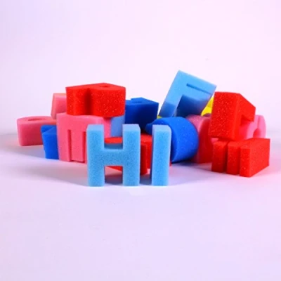 Image of Painting Sponges Alphabet Foam Uppercase Letters Kids Art &amp; Craft Set of 26 Stamps by BCreative ®