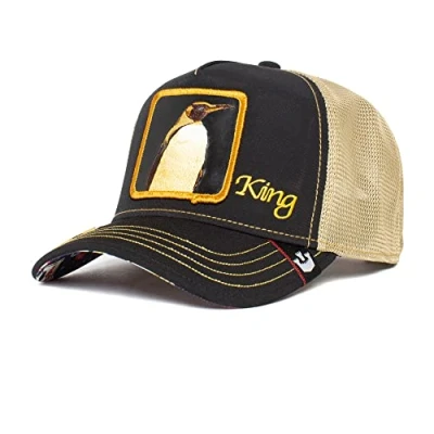 Image of Goorin Bros. Quart Major Casino Black Adjustable Trucker Cap One Size