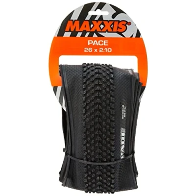 Image of Maxxis Pace Folding Single Compound Tyre Black, 26 x 2.10 Inch