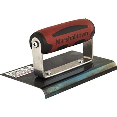 Image of Concrete Edger 6 X 4 Blue Steel 3/8R 1/2L Handle