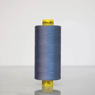 Image of Gutermann Mara 120 All Purpose Polyester Sewing Thread 1000m Spool, UV Resistant, Silky Shine, Tear &amp; Abrasion Resistant Perfect for Machines or Hand Sewing/Colour 74
