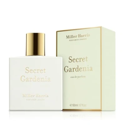 Image of Miller Harris Secret Gardenia Eau de Parfum Floral, Aquatic Perfume (50ml)