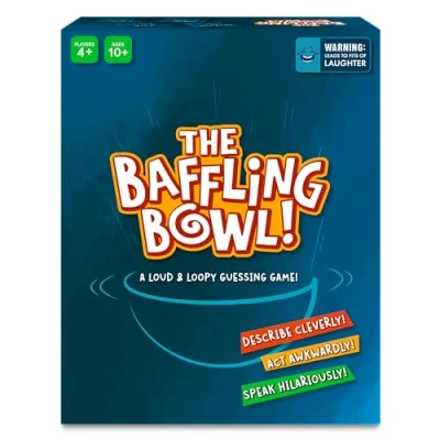 Image of Baffling Bowl Hilarious 600 Cards Guessing Game for Kids, Teens &amp; Adults, Fun, Bonding Friends Family, Challenges Nights, Parties, Gifts Ages 10, 11, 12, 13 and Up, Players 4+
