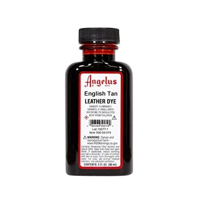 Image of Angelus Leather Dye English Tan 3oz