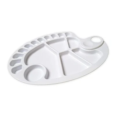 Image of 17 Well Oval Paint Palette by Zieler®