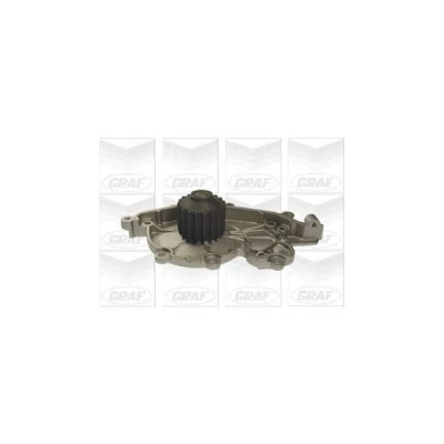 Image of 7700106101, 7700107845, 7700861627, 8200042514 Water pump GRAF PA723 19 without gasket/seal Mechanical Brass 56,24mm for timing belt drive
