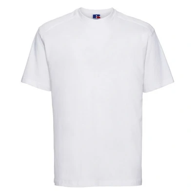 Image of Russell Athletic Mens Heavyweight T Shirt (White) Size Small