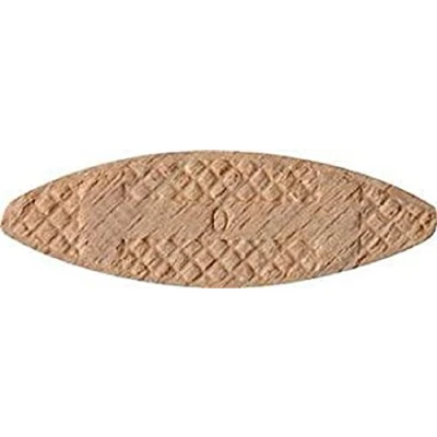 Image of kwb Connection Plates Size 0 for 8 mm Grooves 029100 (50 Pieces, Made of Beech Wood)