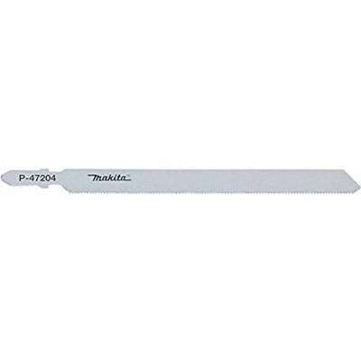 Image of Makita P 47204 130mm Flexible Cut Metal Jigsaw Blade 25tpi for Cladding to 80mm and Sandwich Material, Pack of 5