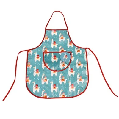 Image of Rex London Children&#039;s Apron Choice Of Design (Dolly Llama)