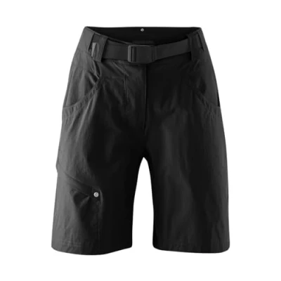 Image of Gonso Mira Women&#039;s Cycling Shorts with Inner Seat Padding, womens, Bike shorts., 25030, Black, 44 (EU)