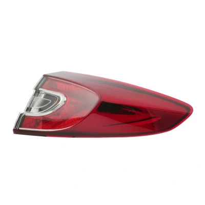 Image of 265500010R Rear light VALEO 044086 ORIGINAL PART Right Outer section with bulbs bulb holder RENAULT: MEGANE 3 Grandtour,