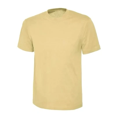 Image of BRAND KRUZE Womens T Shirt Casual Cotton Regular Fit Plain Tee Crew Neck Top Short Sleeve KZLTS141 Tshirt Nude M