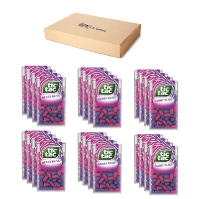 Image of Tic Tac 24 Berry Bliss Mint sweets For Little Moments of Refreshment Sold By VR Angel