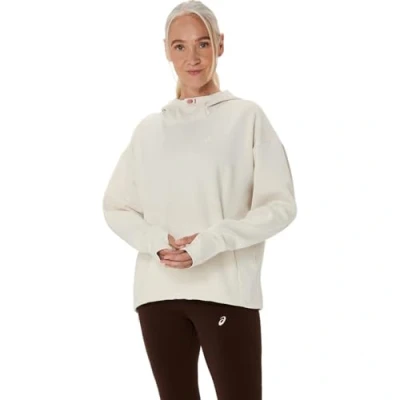 Image of Asics Nagino Run Adjustable Hoodie L White