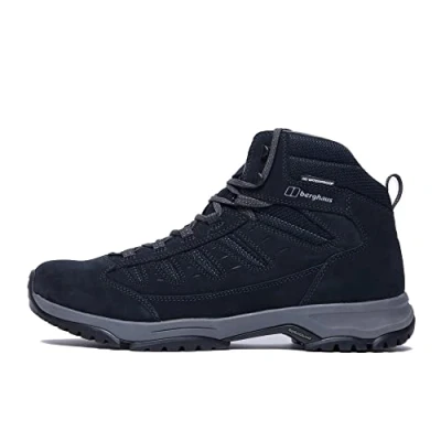 Image of Berghaus Men&#039;s Expeditor Trek 2.0 Waterproof Walking Boots Highly Breathable Tough Grip, Navy/Black, 8 UK