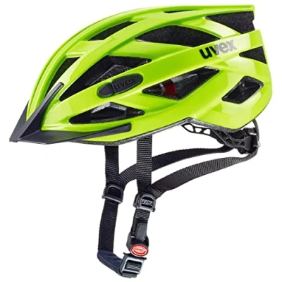 Image of uvex i vo 3D Lightweight All Round Bike Helmet for Men &amp; Women Individual Fit Upgradeable with an LED Light Neon Yellow 52 57 cm