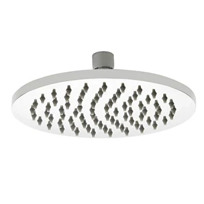 Image of Milano Mirage Modern 200mm Round Rainfall Shower Head Chrome