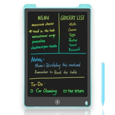 Image of NEWYES Small Planner Boards for Fridge, Ink Free, B5, Reusable Desktop Writing Board Kids Adults, Quick Clear Tech, Waterproof, School Office Home Reminders to Do Lists Meal Planning