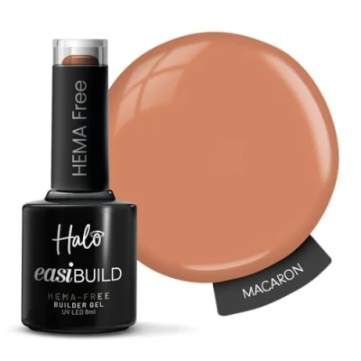 Image of Halo Easibuild Builder Gel 8ml Macaron UV/LED For Nails, Natural Growth &amp; Nail Strengthener. Hema Free Art Professional Manicure Repair