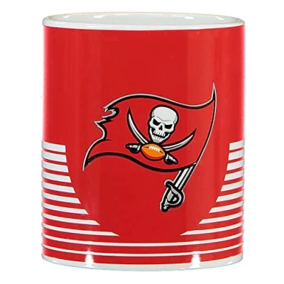 Image of FOCO Tampa Bay Buccaneers NFL Linea Mug Red Tasse Forever Collectibles Stück