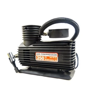 Image of Hyfive Tyre Compressor Pump 12V DC Car and Bike Inflator 250 PSI