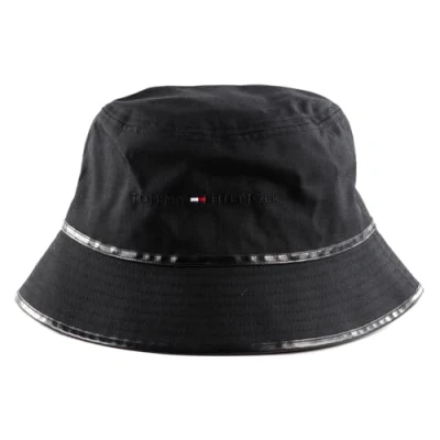 Image of Tommy Hilfiger Men&#039;s Th Cordura Bucket Am0am11369 Hats, Black (Black), One Size