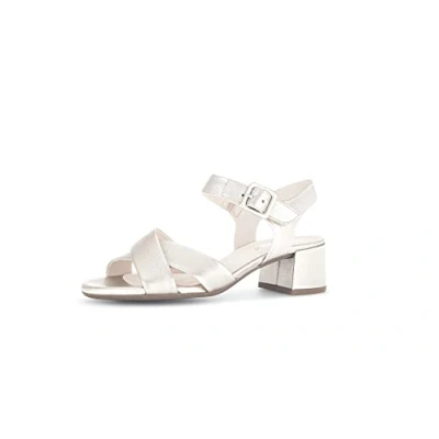 Image of Gabor Women&#039;s Mules, Sandals, Moderate Extra Width (G), Powder 82, 4.5 UK