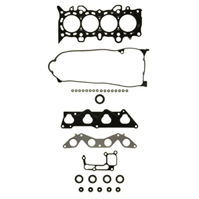 Image of 06110PLC010 Gasket Set, cylinder head AJUSA 52188500 with gasket, valve stem seals MULTILAYER STEEL HONDA: CIVIC 7 Hatchback
